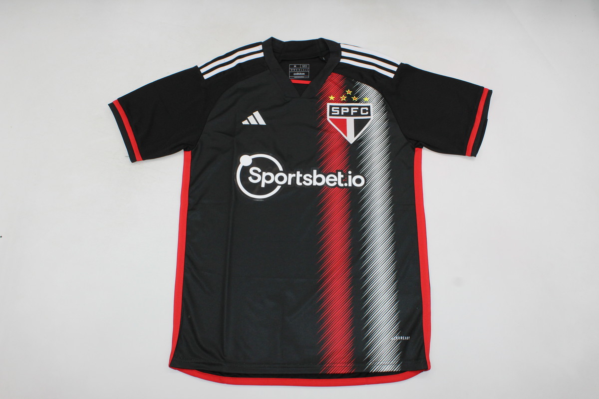 AAA Quality Sao Paulo 23/24 Third Black Soccer Jersey